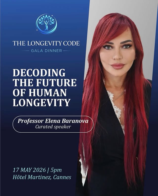 Longevity Secrets – Prof. Elena Baranova, European Genomics Expert | Baranova Monaco ®